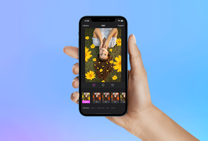 Photo Filter App | Full SwiftUI iOS Application | In-App Purchase - 1